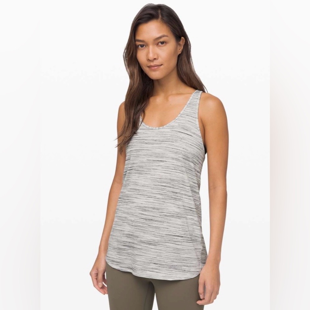 Lululemon Athletica Gray Tank Top
